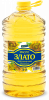 Масло "Злато" подсолнечное рафинированное дезодорированное, 5л пл/б