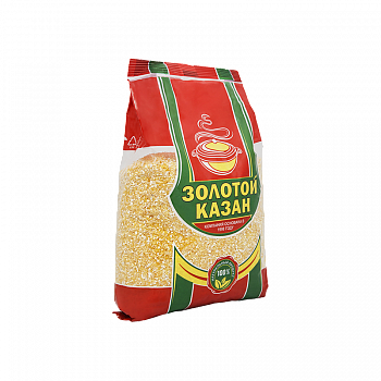Крупа "Золотой Казан" Кукурузная, 750гр мягк/уп