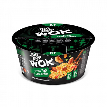 BIGBON WOK ЧАШКА  Курица в соусе Терияки  85 гр/24