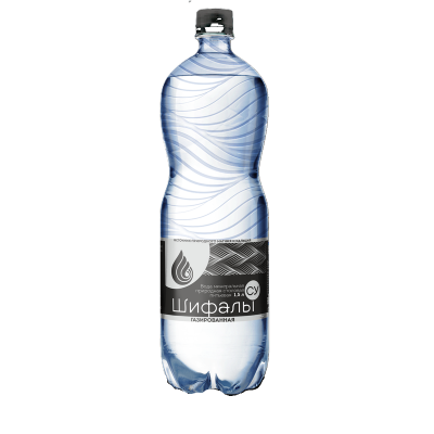 Вода минеральная "Шифалы Су" 1.5 л газированная, ПЭТ бутыль
