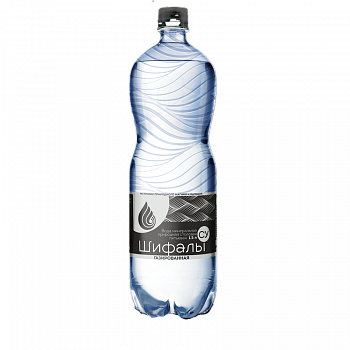 Вода минеральная "Шифалы Су" 1.5 л газированная, ПЭТ бутыль