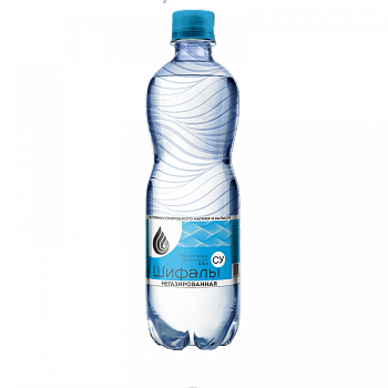 Вода "Шифалы Су" 0.5 л негазированная, ПЭТ бутыль