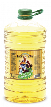 Масло "Сто рецептов" подсолнечное рафинированное дезодорированное, 4.7л пл/б