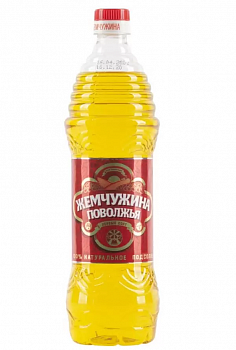 Масло подсол. нерафин. Жемчужина Поволжья 0,8 л