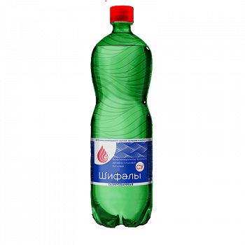 Вода минеральная "Шифалы Су" 0.5 л лечебно-столовая газированная, ПЭТ бутыль