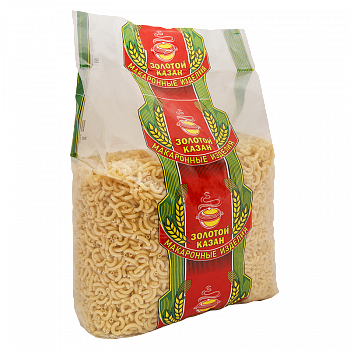 Макароны "Золотой Казан" Рожки-Соломка, 3кг мягк/уп