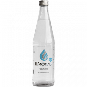 Вода питьевая артезианская "Шифалы су" (Стекло) 0,5л/6