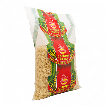 Макароны "Золотой Казан" Гребешок, 1.5кг мягк/уп