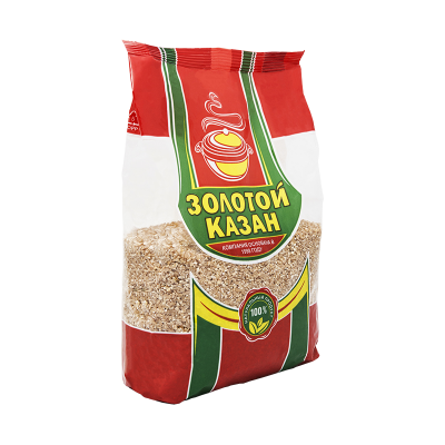 Крупа "Золотой Казан" Ячневая, 750гр мягк/уп