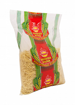 Макароны "Золотой Казан" Вермишель, 3кг мягк/уп