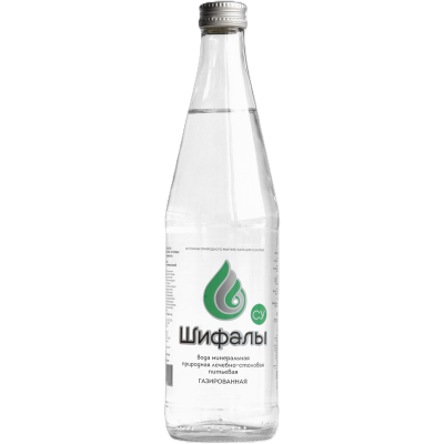 Вода минеральная природная лечебно-столовая "Шифалы су" (Стекло) 0,5л/6