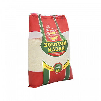 Крупа "Золотой Казан" Манная, 800гр мягк/уп