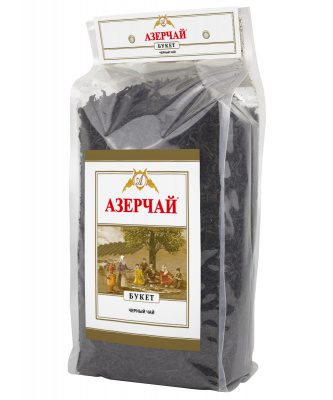 Чай "Азерчай"  Букет черный байховый, 1000гр мягк/уп