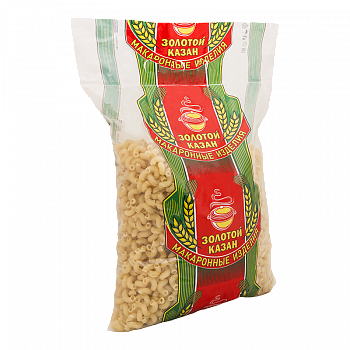 Макароны "Золотой Казан" Пружинка, 1.5кг мягк/уп