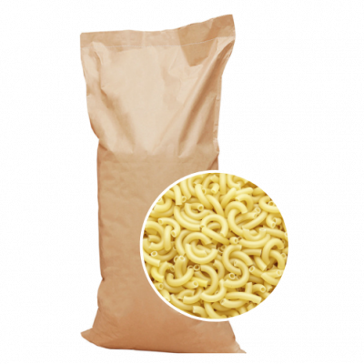 Макароны "Золотой Казан" Рожки-Соломка, 20кг бум/меш