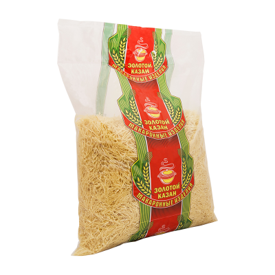 Макароны "Золотой Казан" Вермишель, 1.5кг мягк/уп